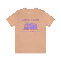 Violet Flame - Unisex 10 of Cups Tee