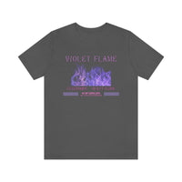 Violet Flame - Unisex 10 of Cups Tee