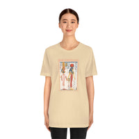 Nefertari and Goddess Isis graphic tee sisterhood t-shirt