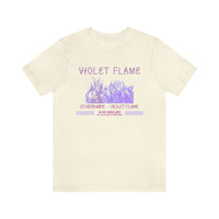 Violet Flame - Unisex 10 of Cups Tee