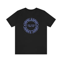 freedom non judgement spiritual brand tee