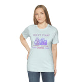 Violet Flame - Unisex 10 of Cups Tee