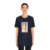 Nefertari and Goddess Isis graphic tee sisterhood t-shirt