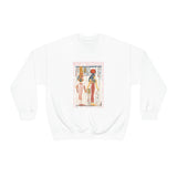  Queen Nefertari and Goddess Isis sweatshirt j
