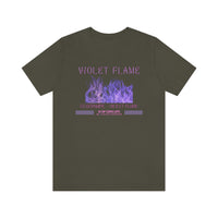 Violet Flame - Unisex 10 of Cups Tee