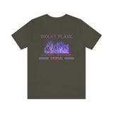 Violet Flame - Unisex 10 of Cups Tee