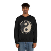 Yin Yang - Non Duality - Unisex 10 of Cups Sweatshirt